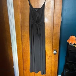 Eloquii double tie front cut out dress